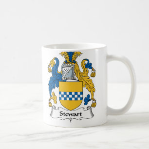 Stewart-Familienwappen Kaffeetasse