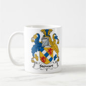 Stewart-Familienwappen Kaffeetasse (Links)
