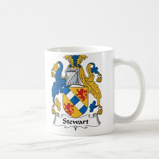 Stewart-Familienwappen Kaffeetasse (Rechts)