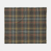 Stewart Hunting Weathered Tartan Kariertes Muster Fleecedecke (Vorderseite (Horizontal))