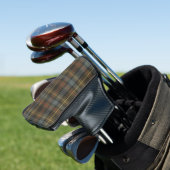 Stewart Hunting Weathered Tartan Kariertes Muster Golf Headcover (In Situ)