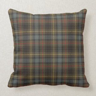Stewart Hunting Weathered Tartan Kariertes Muster Kissen
