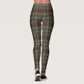 Stewart Hunting Weathered Tartan Kariertes Muster Leggings (Rückseite)