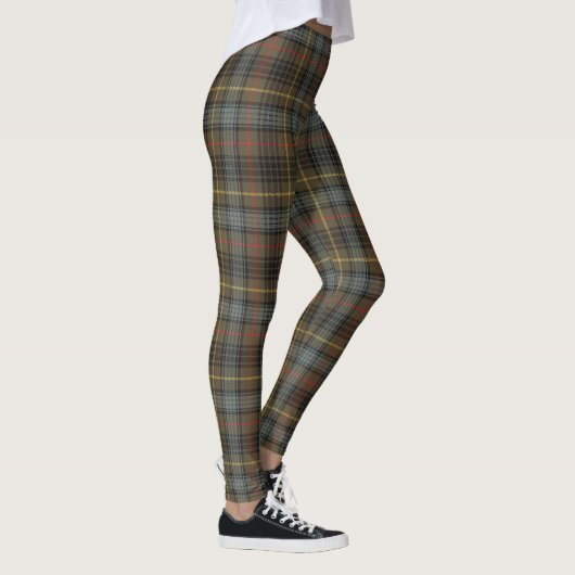 Stewart Hunting Weathered Tartan Kariertes Muster Leggings (Rechts)