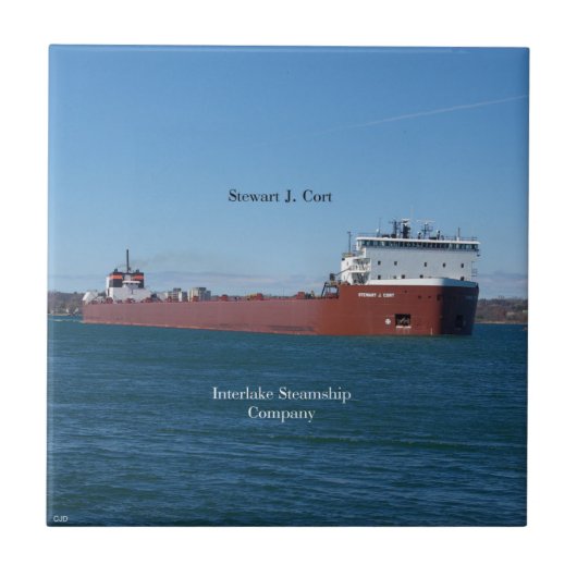 Stewart J. Cort tile Fliese (Vorderseite)