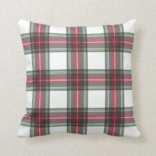 Stewart Kariert Throw Pillow Kissen
