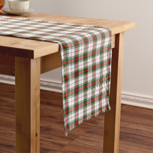 Stewart King George Tartan Kariert Table Runner Kurzer Tischläufer (Beispiel)