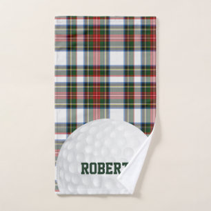 Stewart-Kleidertartan-kariertes Golf-Tuch Handtuch