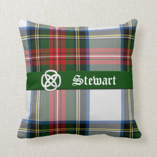Stewart-Kleidertartan-kariertes Kissen