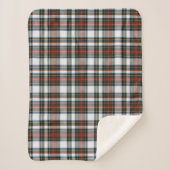 Stewart-Kleidkarierte Sherpa Decke Sherpadecke (Vorderseite)