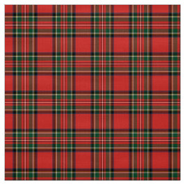 Stewart königlicher Tartan. Stoff