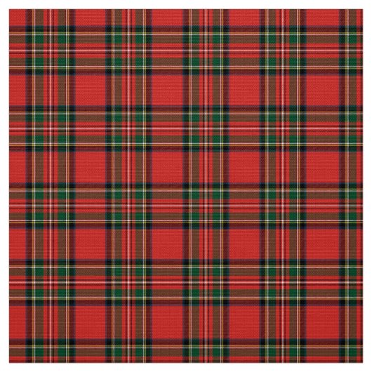 Stewart königlicher Tartan. Stoff (Muster)
