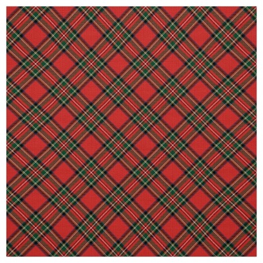 Stewart königlicher Tartan. Stoff (Muster)