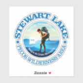 Stewart Lake (C) Aufkleber (Blatt)