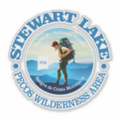 Stewart Lake (C) Aufkleber (Vorderseite)