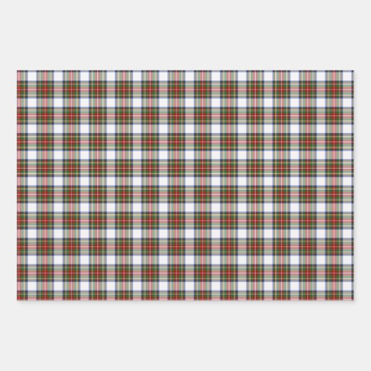 Stewart Royal Dress Kariert Scottish Pattern Alt 2 Geschenkpapier Set (Vorderseite)