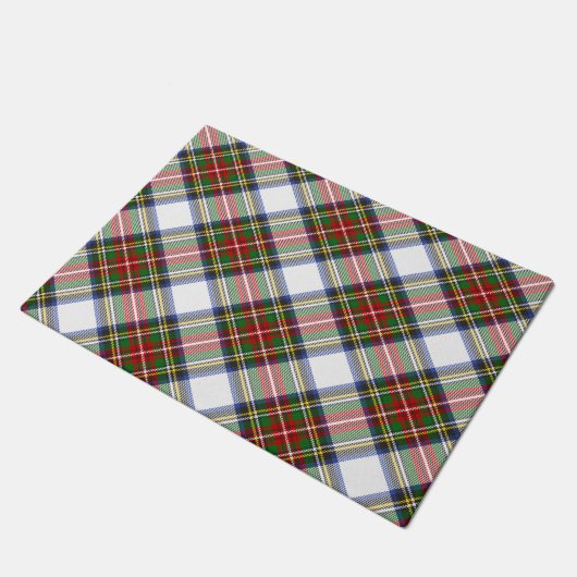 Stewart Royal Dress Kariert Scottish Pattern Fußmatte (Schrägansicht)