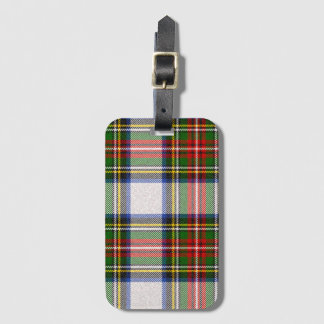 Stewart Royal Dress Kariert Scottish Pattern Gepäckanhänger