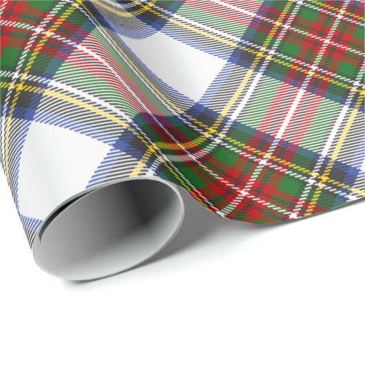 Stewart Royal Dress Kariert Scottish Pattern Geschenkpapier (Rolleneckpunkt)