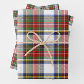 Stewart Royal Dress Kariert Scottish Pattern Geschenkpapier Set (Beispiel)