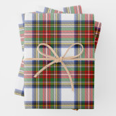 Stewart Royal Dress Kariert Scottish Pattern Ident Geschenkpapier Set (Beispiel)