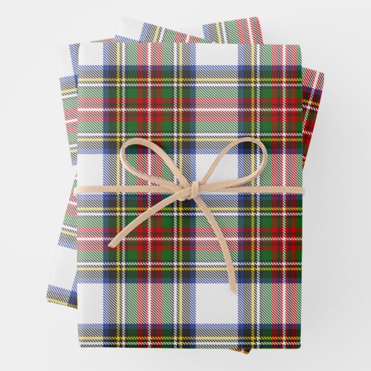 Stewart Royal Dress Kariert Scottish Pattern Ident Geschenkpapier Set (Beispiel)