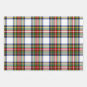 Stewart Royal Dress Kariert Scottish Pattern Ident Geschenkpapier Set (Vorderseite)