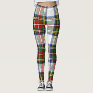 Stewart Royal Dress Kariert Scottish Pattern Legen Leggings