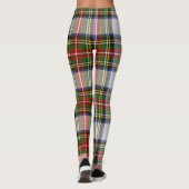 Stewart Royal Dress Kariert Scottish Pattern Leggings (Rückseite)