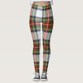 Stewart Royal Dress Kariert Scottish Pattern Leggings (Vorderseite)