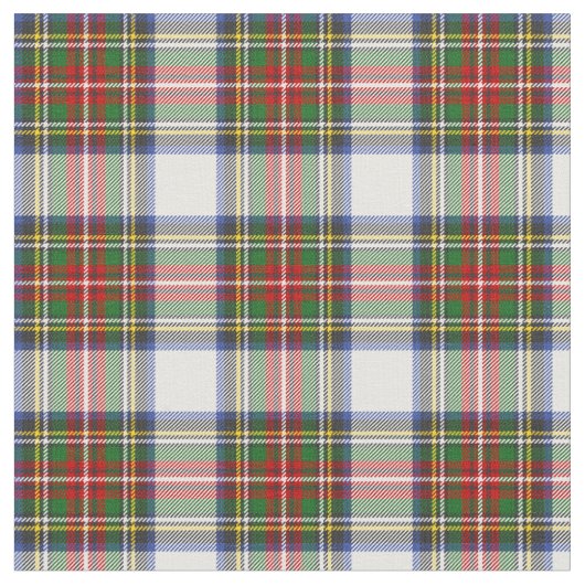 Stewart Royal Dress Kariert Scottish Pattern Stoff (Nahaufnahme)