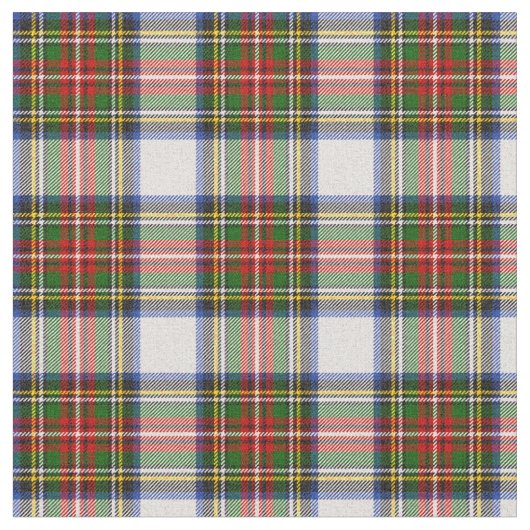 Stewart Royal Dress Kariert Scottish Pattern Stoff (Nahaufnahme)