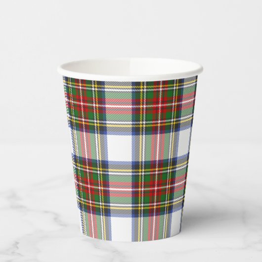 Stewart Royal Dress Scottish Kariert Pattern Pappbecher (Links)