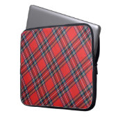 Stewart Royal Modern Tartan Laptop Sleeve (Vorderseite Links)