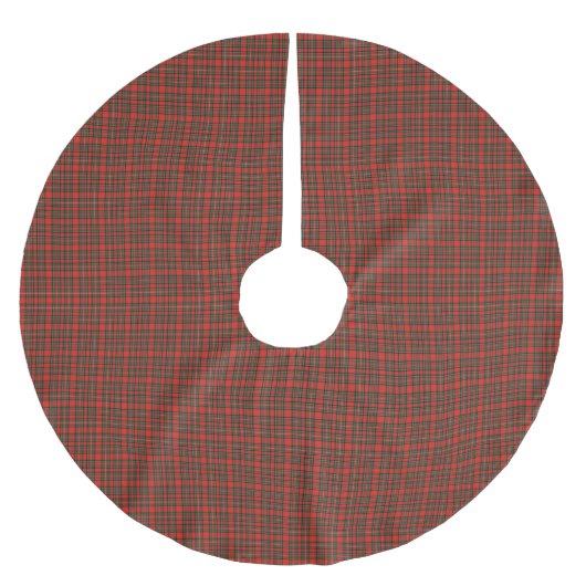 Stewart Royal Tartan Kariert Scottish Clan Polyester Weihnachtsbaumdecke (Vorderseite)