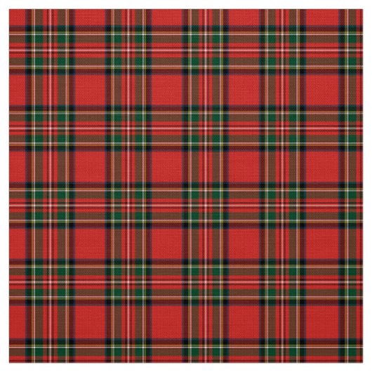 Stewart Royal Tartan. Stoff (Muster)