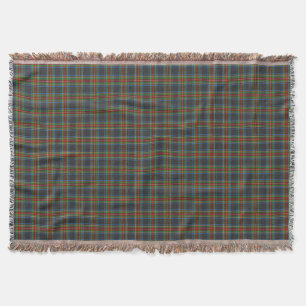 Stewart Stuart Black Clan Tartan Kariert Decke
