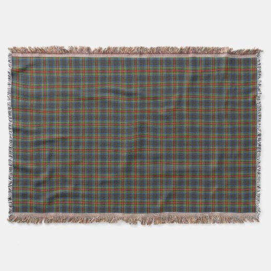 Stewart Stuart Black Clan Tartan Kariert Decke (Vorderseite)