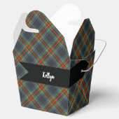 Stewart Stuart Black Clan Tartan Kariert Geschenkschachtel (Geöffnet)