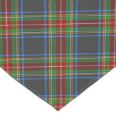 Stewart Stuart Black Clan Tartan Kariert Kurzer Tischläufer (Ecke)