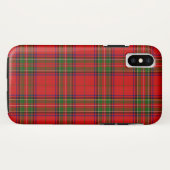 Stewart / Stuart tartan rot kariert Case-Mate iPhone Hülle (Rückseite (Horizontal))