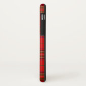 Stewart / Stuart tartan rot kariert Case-Mate iPhone Hülle (Hinten/Links)
