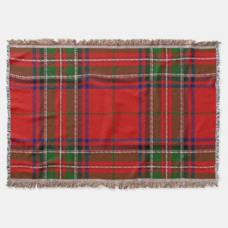 Stewart Tartan Blanket Decke