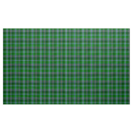 Stewart Tartan Blue Green und Black Kariert Fabric Stoff