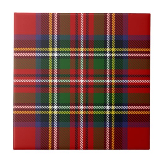 Stewart Tartan Fliese (Vorderseite)