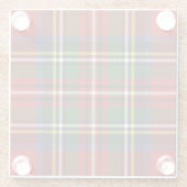 Stewart Tartan Glasuntersetzer (Rückseite)