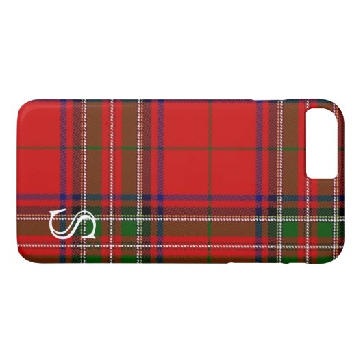 Stewart Tartan iPhone Case (Rückseite (Horizontal))