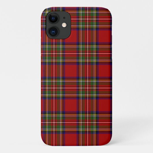 Stewart Tartan Kariertes schottisches Muster Case-Mate iPhone Hülle (Rückseite)