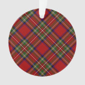 Stewart Tartan Kariertes schottisches Muster Ornament (Vorderseite)