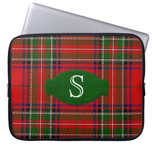 Stewart Tartan Lap Top Laptop Sleeve (Vorderseite)